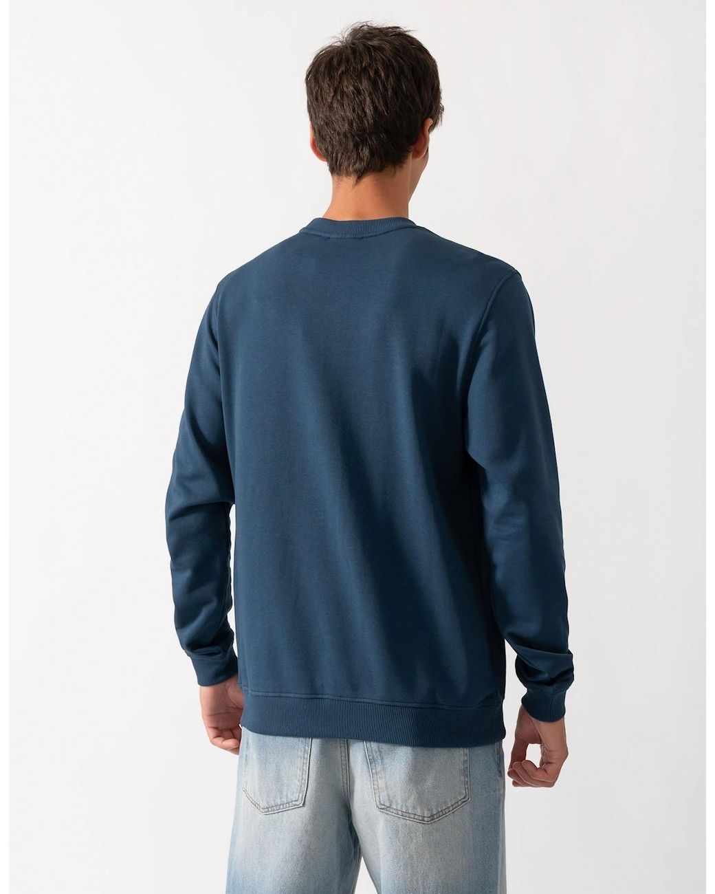 Fjallraven Blue Vardag Sweater for men