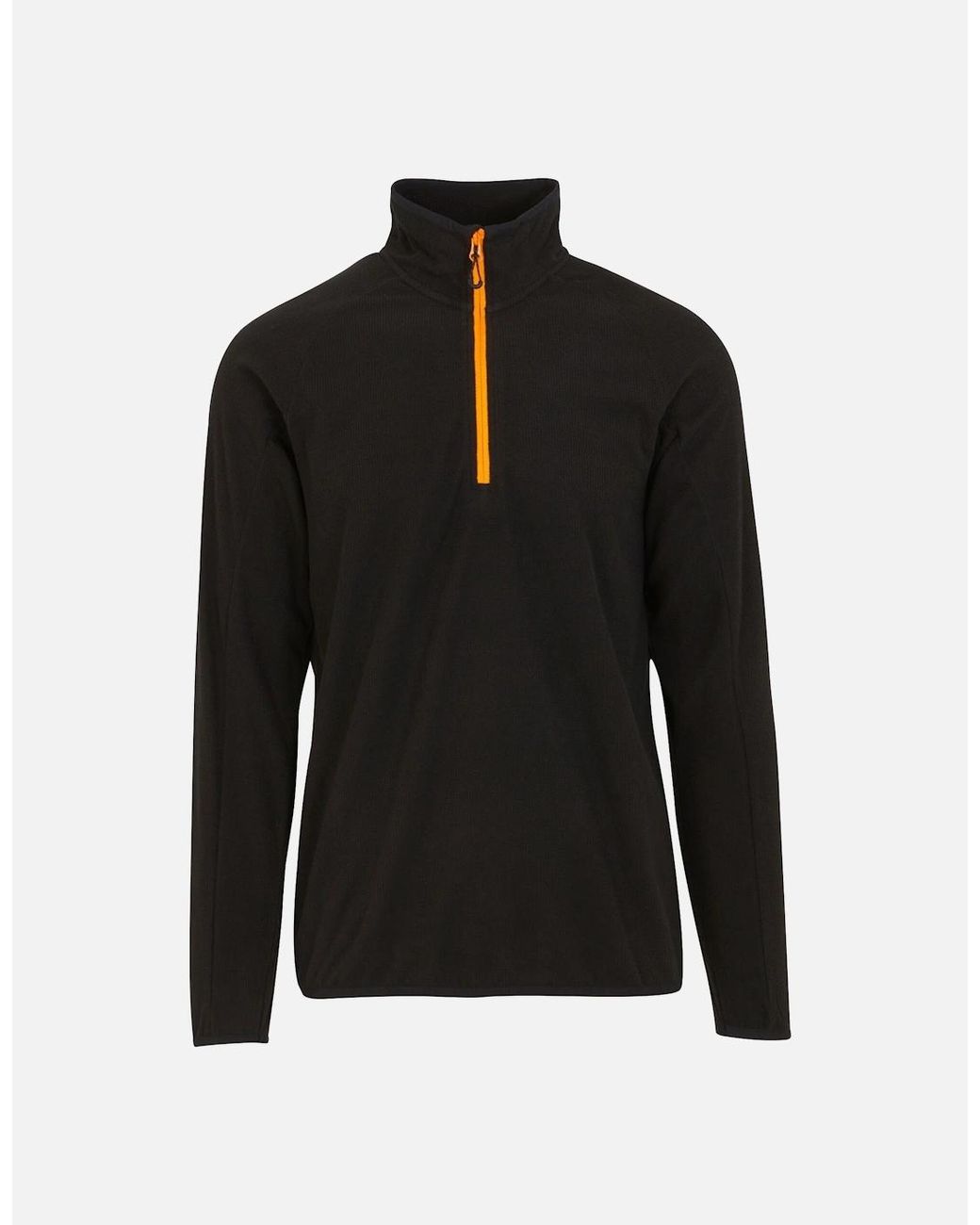 Regatta Black Professional Half Zip Fleece Top for men