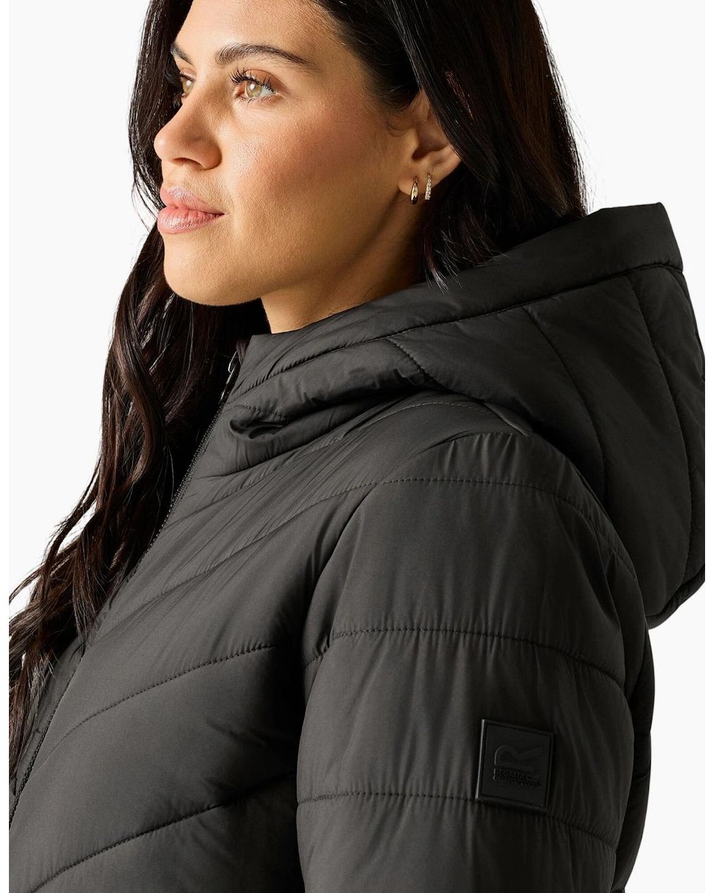 Regatta Black Ladies Adela Padded Jacket