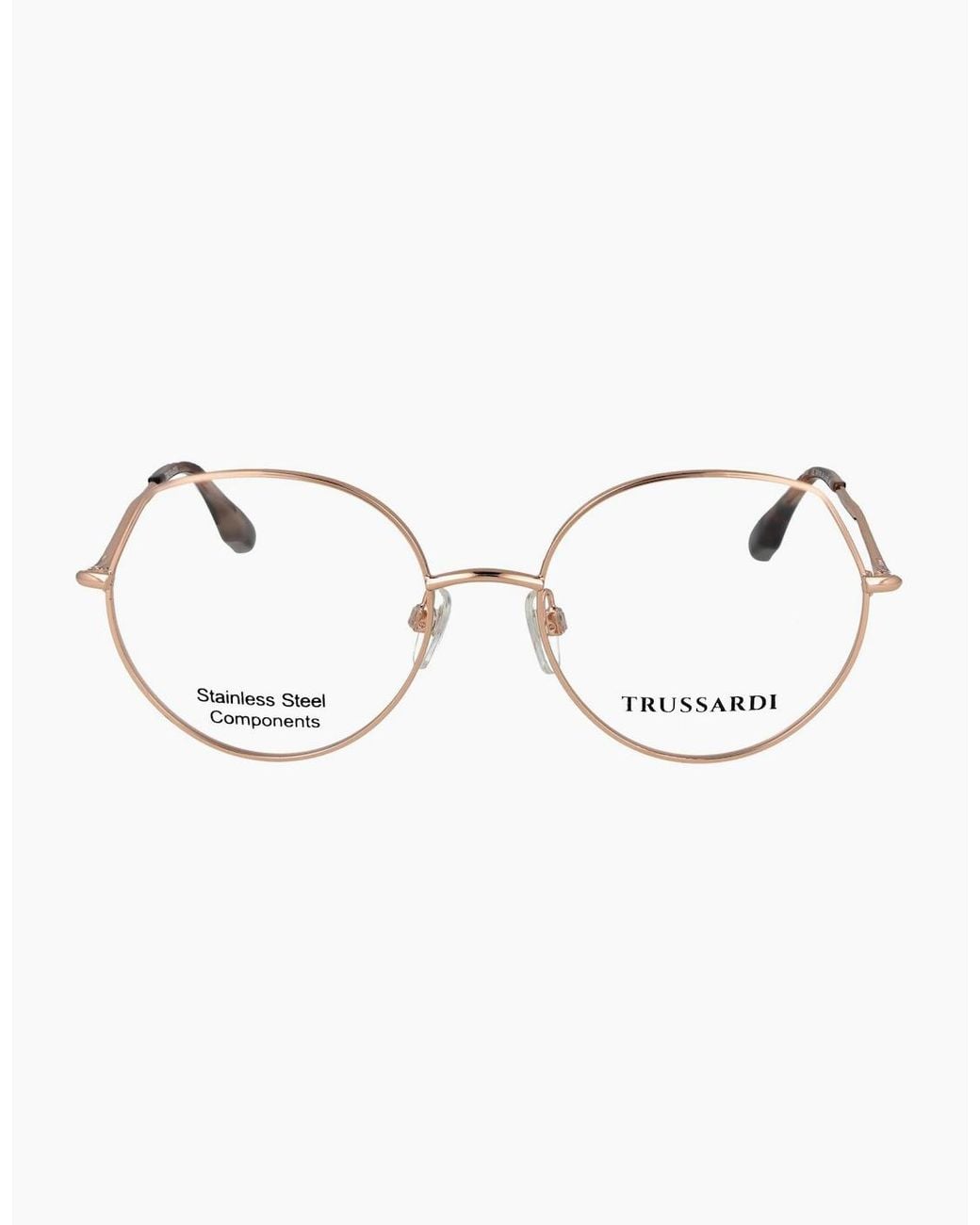 Trussardi Metallic Optical Frame Tsw1039 05A 54
