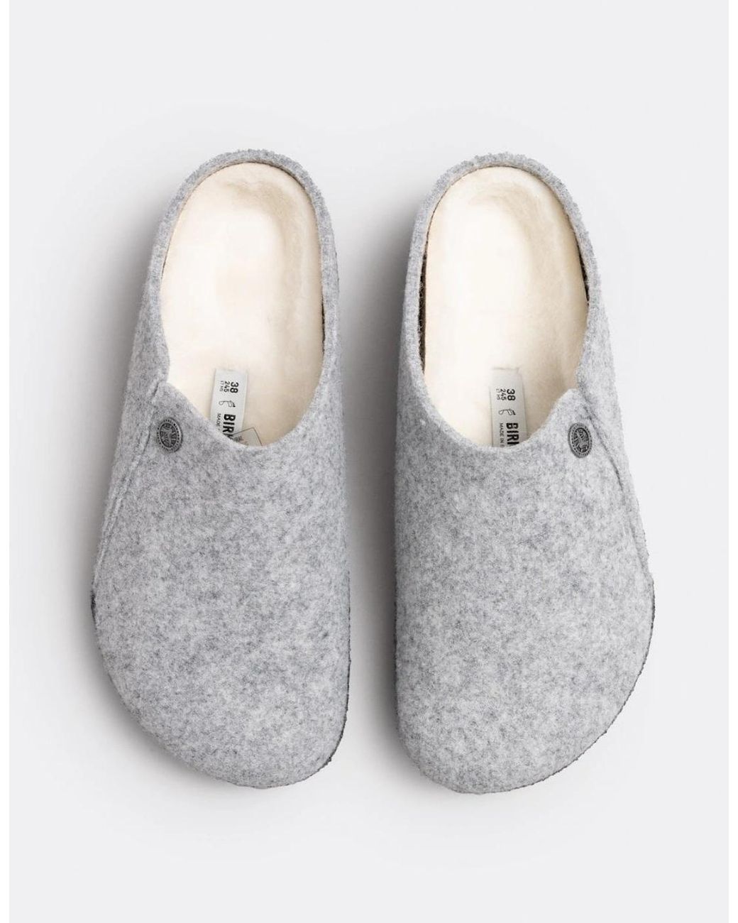 Birkenstock Clogs White Birkenstock Zermatt Shearling Fe Clogs