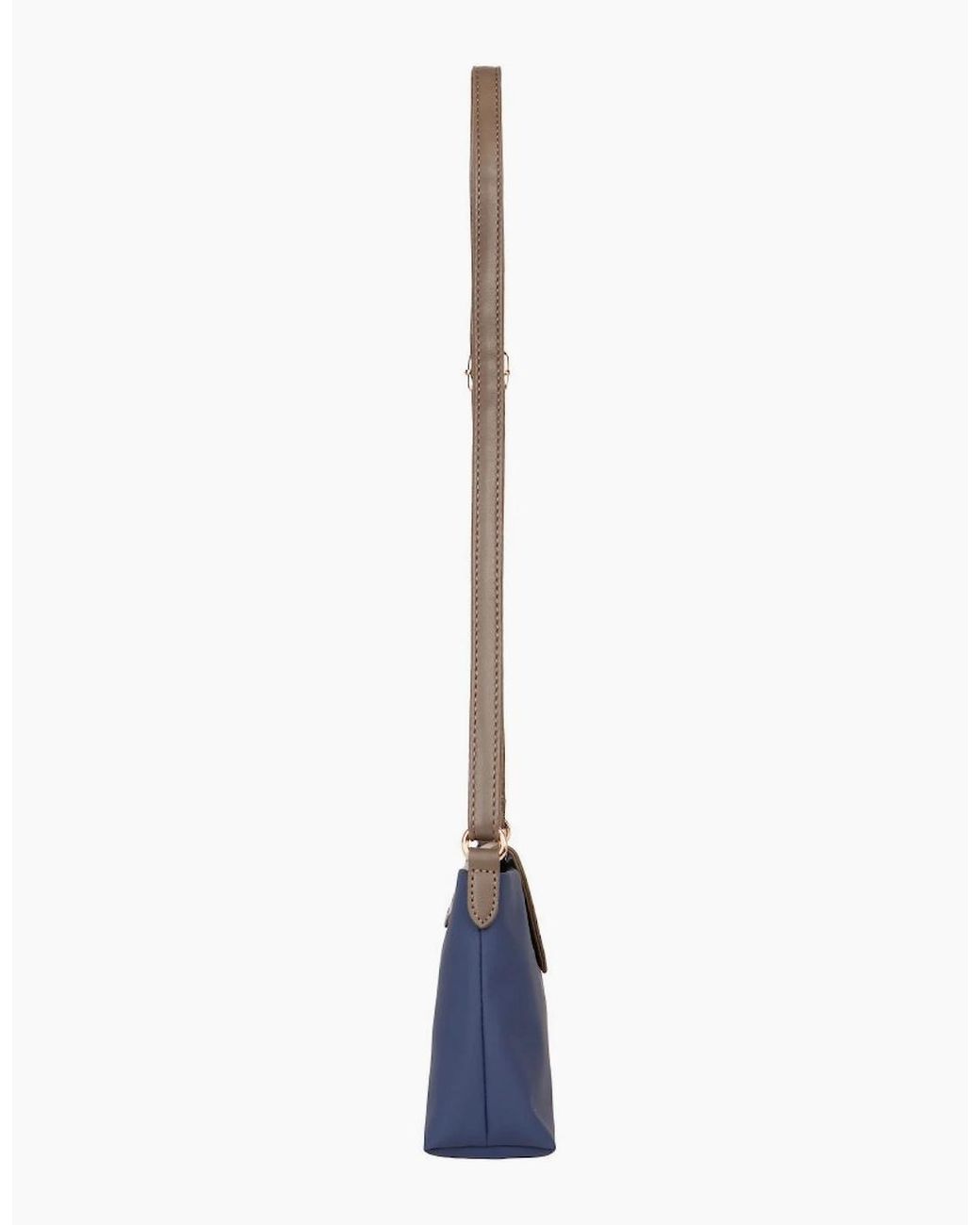 David Jones Blue Belfort Messenger Bag