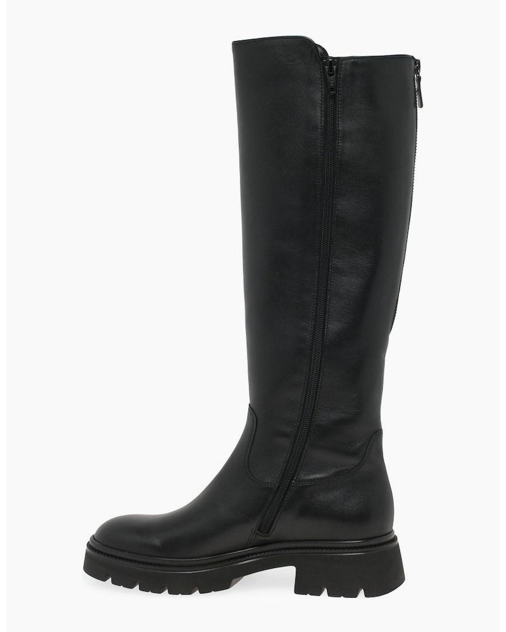 Gabor Black Match Knee High Boots