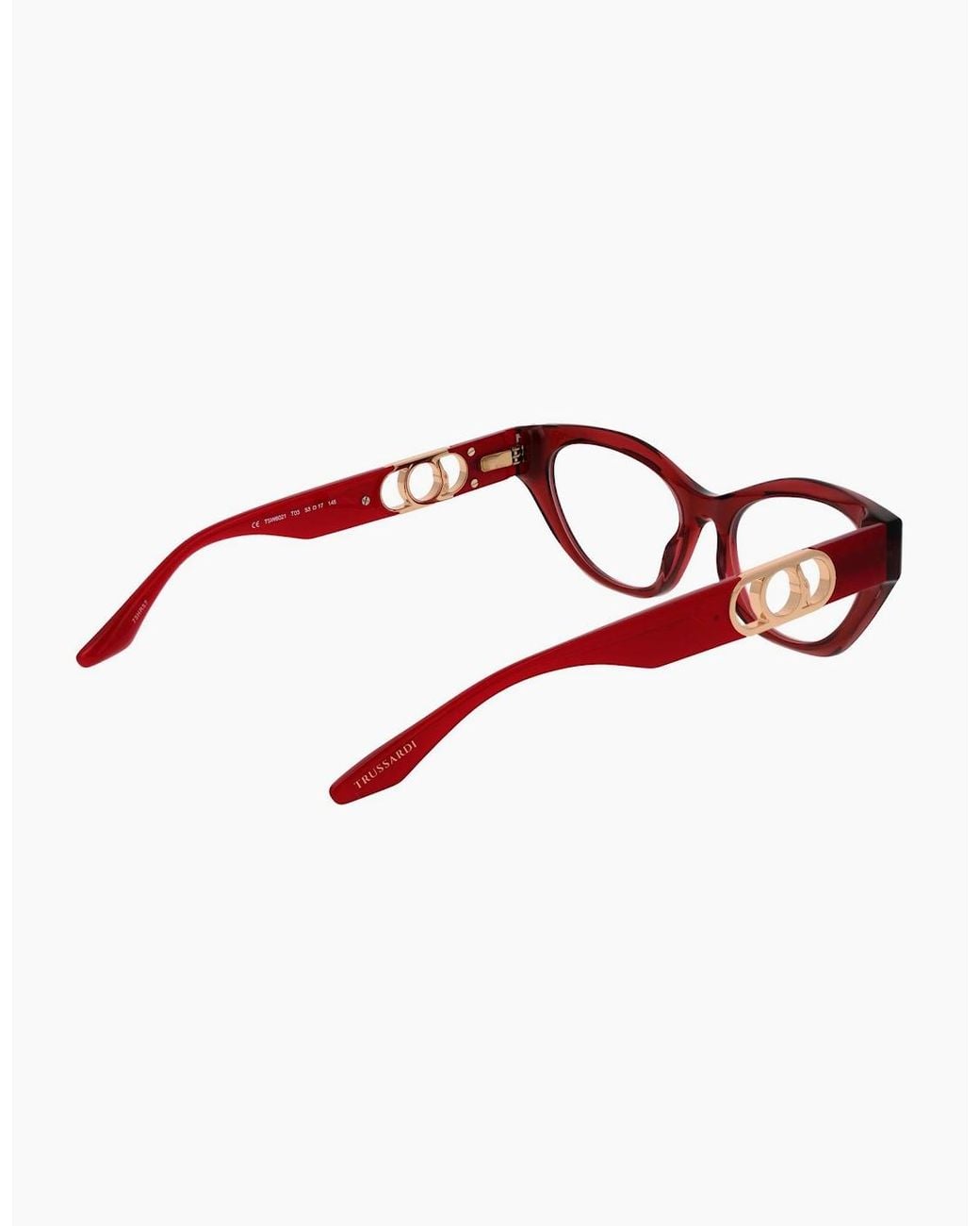 Trussardi Brown Optical Frame Tsw6021 T03 54