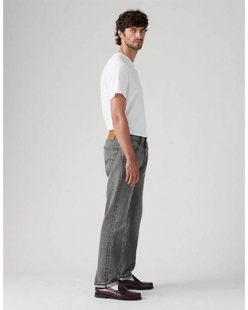 Levi's Gray 501 Orig On T for men