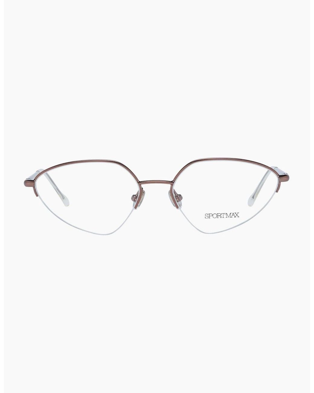 Sportmax Metallic Sportmax Optical Frame Sm5007 035 53