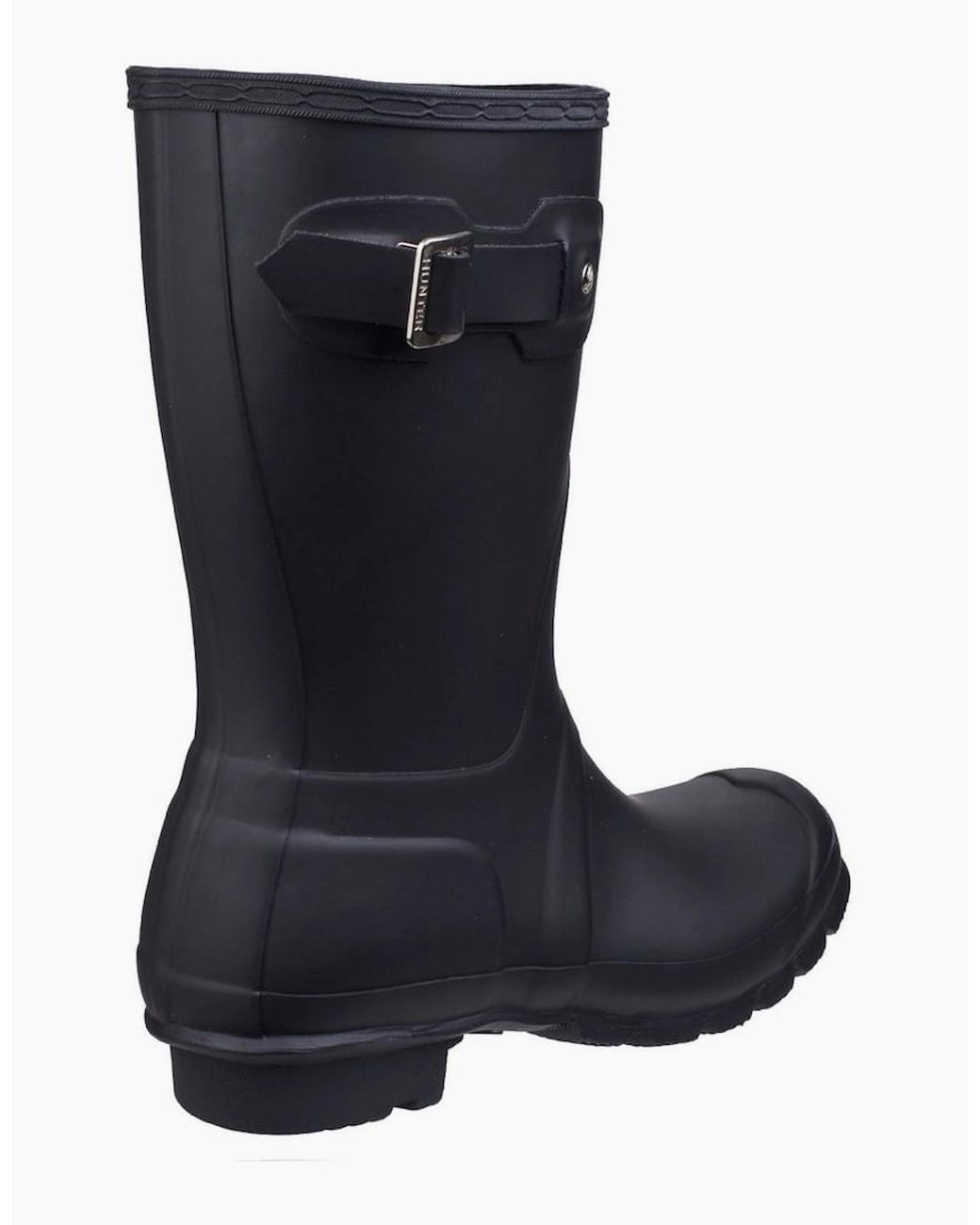 Hunter Black Original Short Wellington Boots