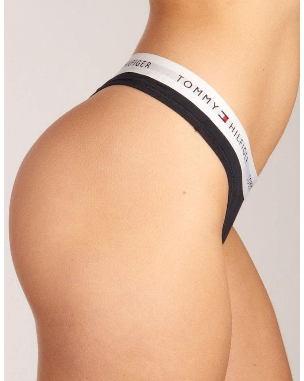 Tommy Hilfiger Blue Tommy Icons Thong