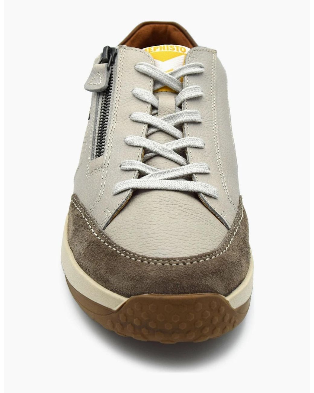 Mephisto White Sacco Casual Shoe for men