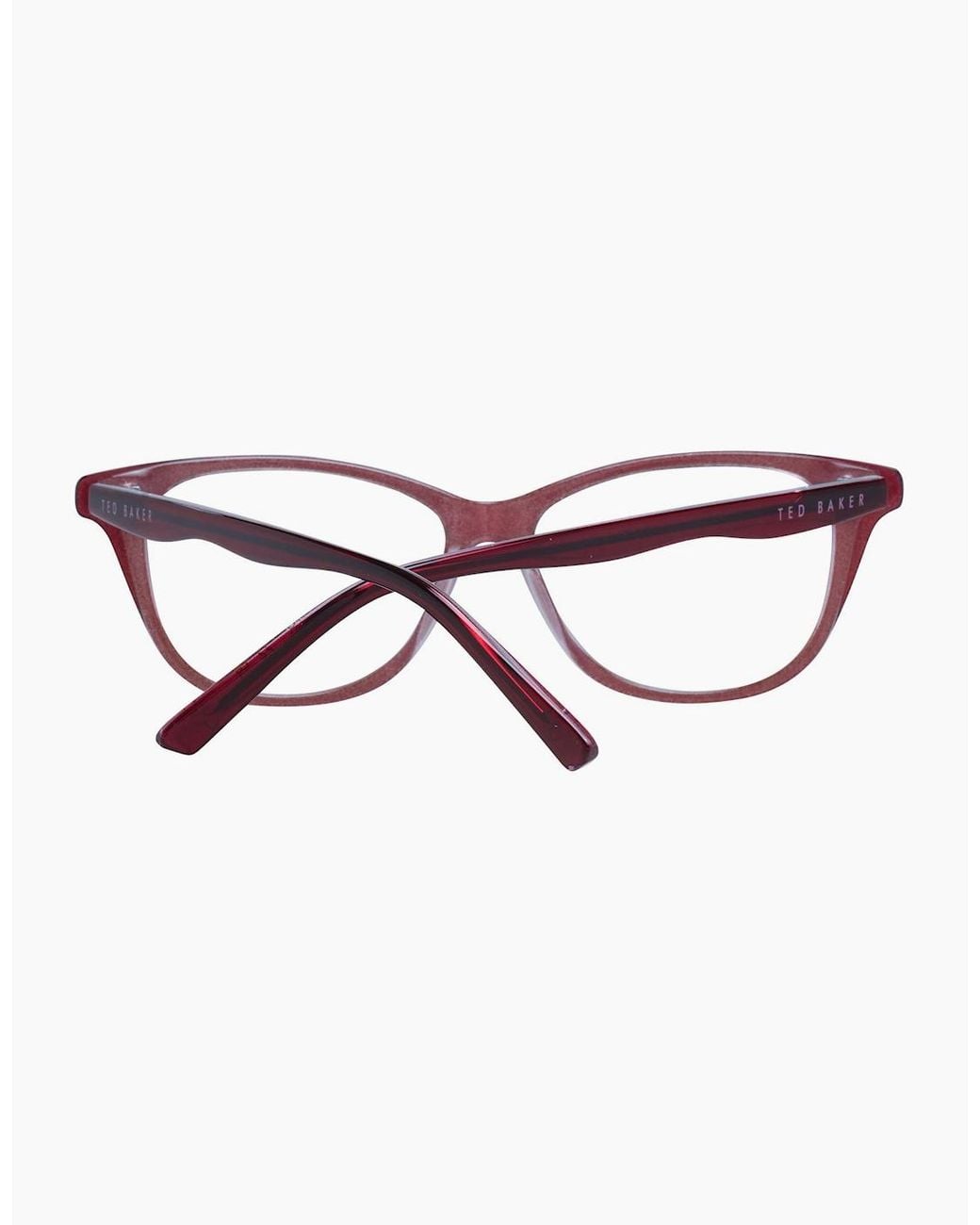 Ted Baker Red Optical Frame Tbb992 201 49 for men