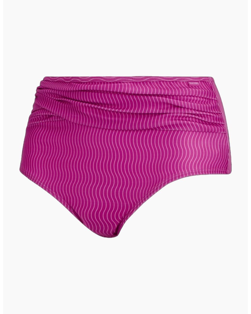 Regatta Purple Ladies Loria Wave Bikini Bottoms