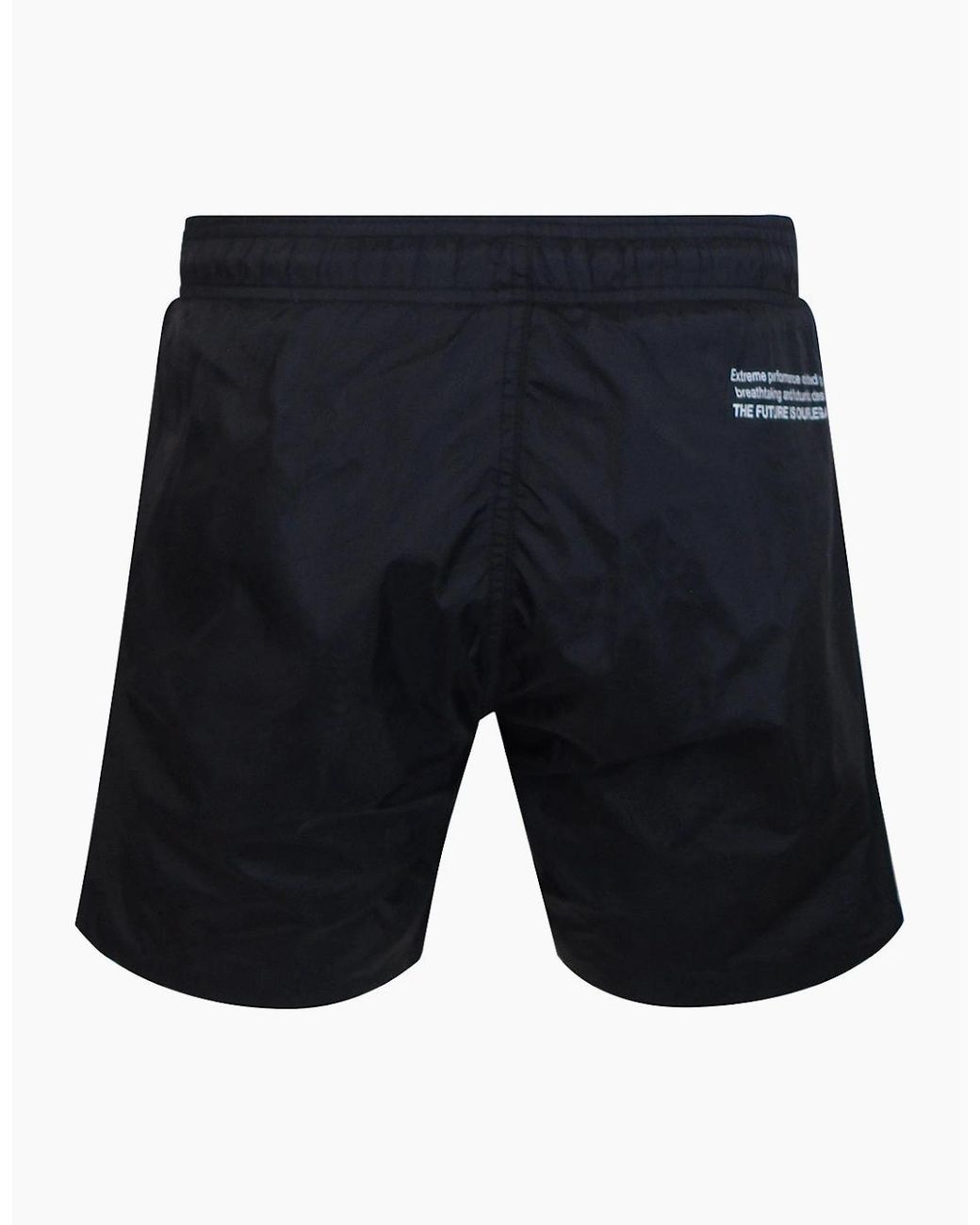 Philipp Plein Blue Plein Sport Basic Logo Medium Boardshort Swim Shorts