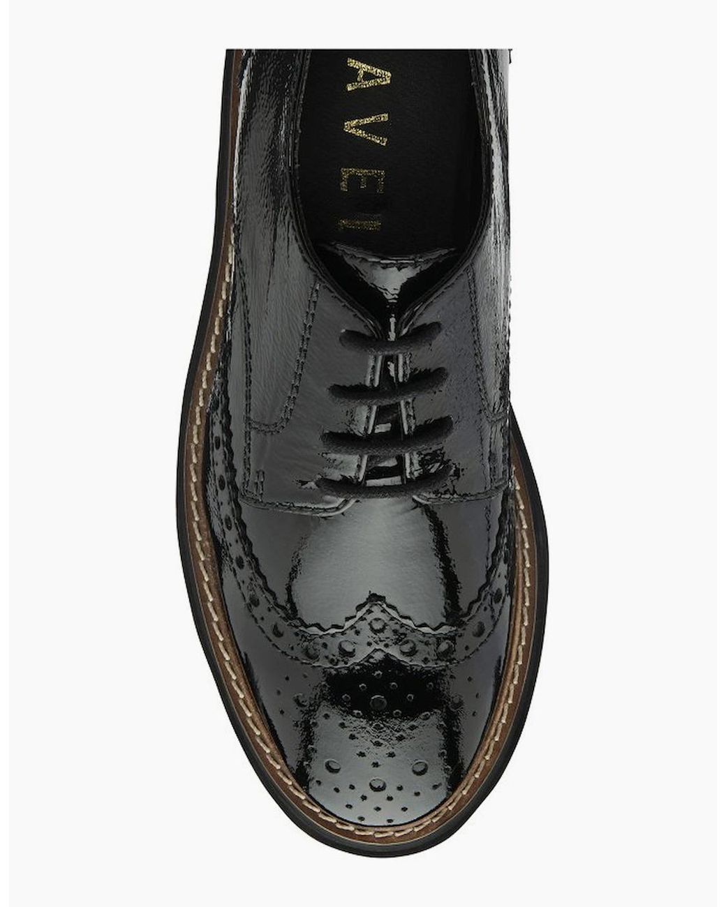 Ravel Black Walsh Brogues