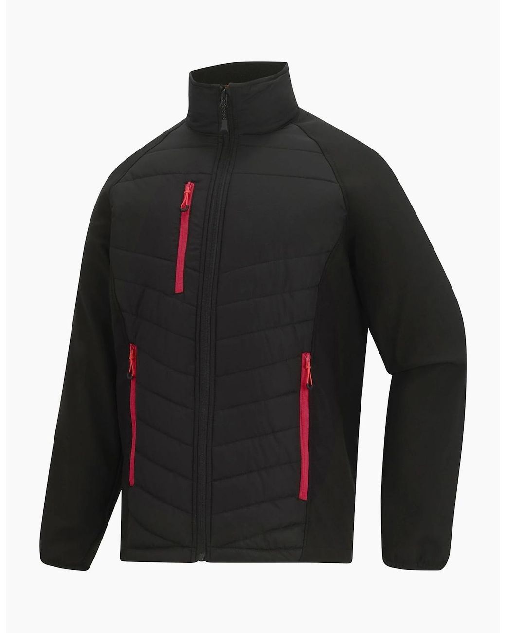 Regatta Black Full Zip Padded Jacket for men