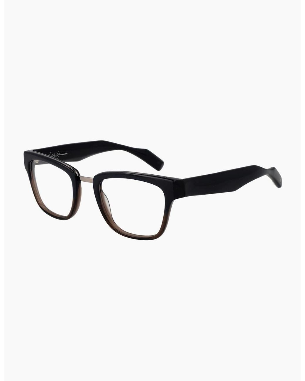Yohji Yamamoto Black Optical Frame Yy1002 621 50 for men