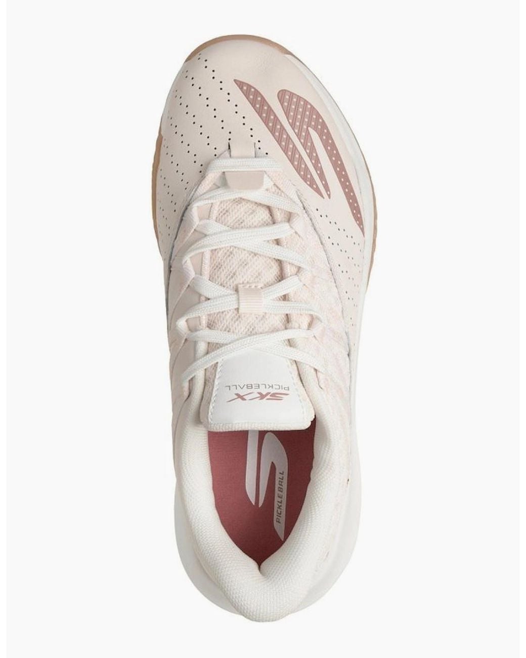 Skechers White Viper Court Rally Trainers