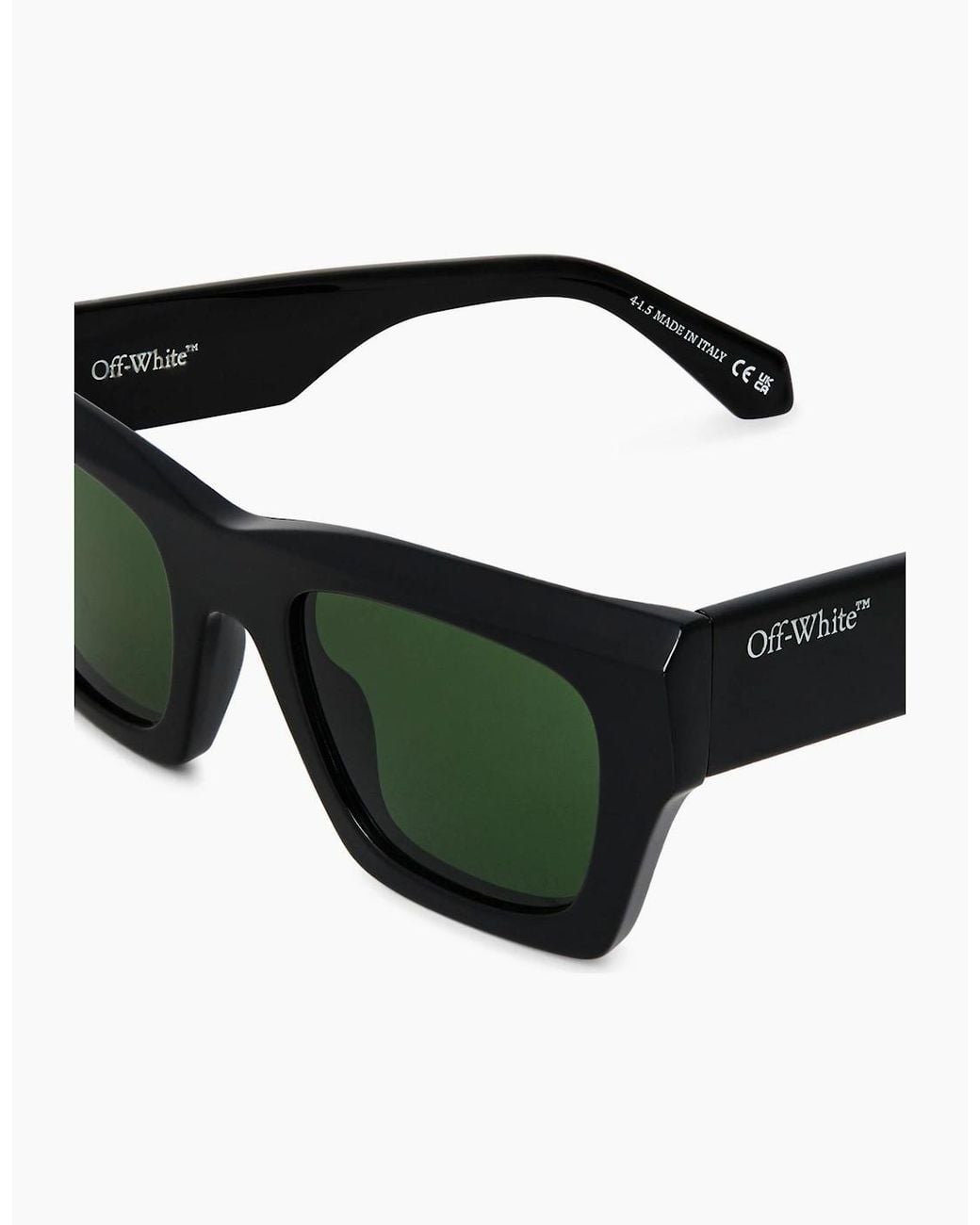 Off-White c/o Virgil Abloh Black Off Davie Sunglasses for men
