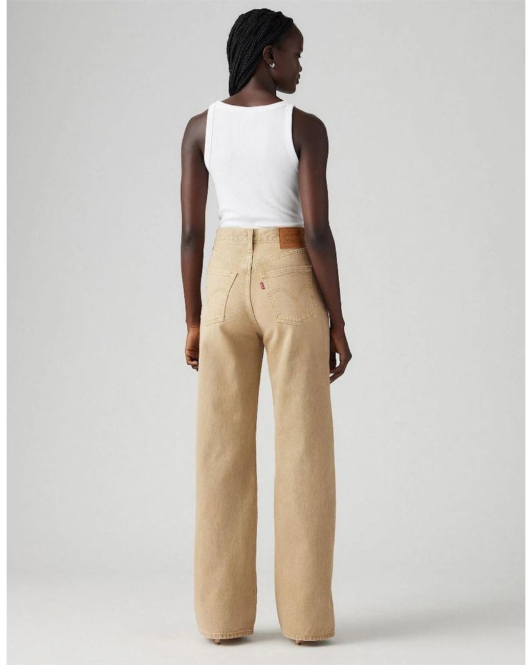 Levi's Natural Levi's High Rise Wide Leg Jeans