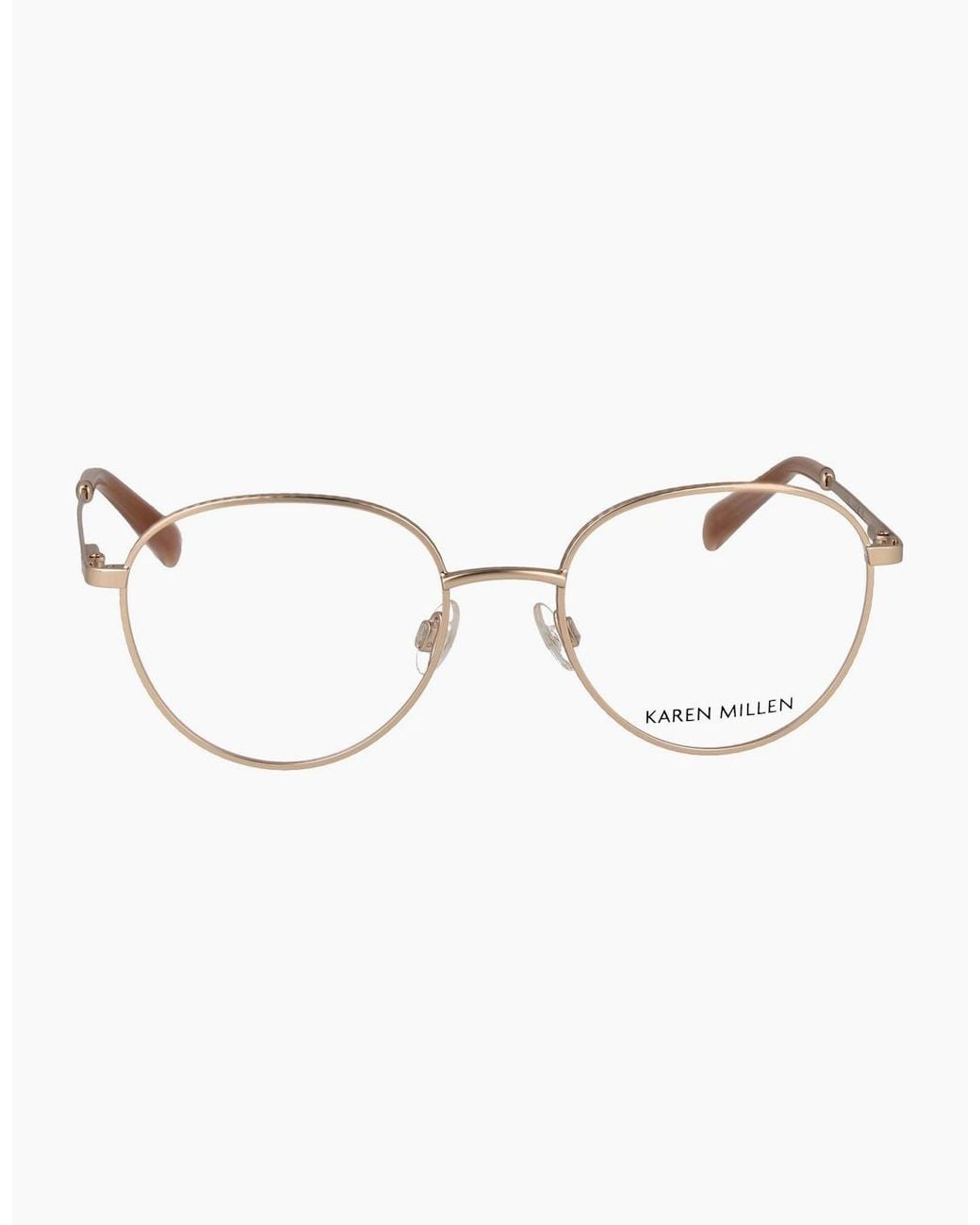 Karen Millen Metallic Optical Frame Km3026 401 50