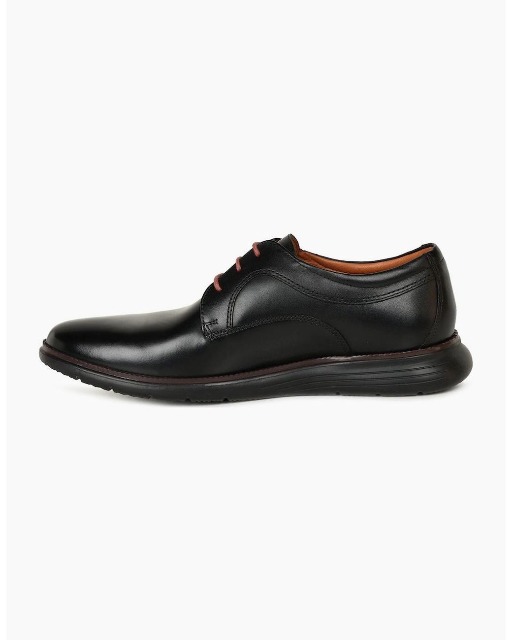 Base London Black Wing Derby Shoes for men