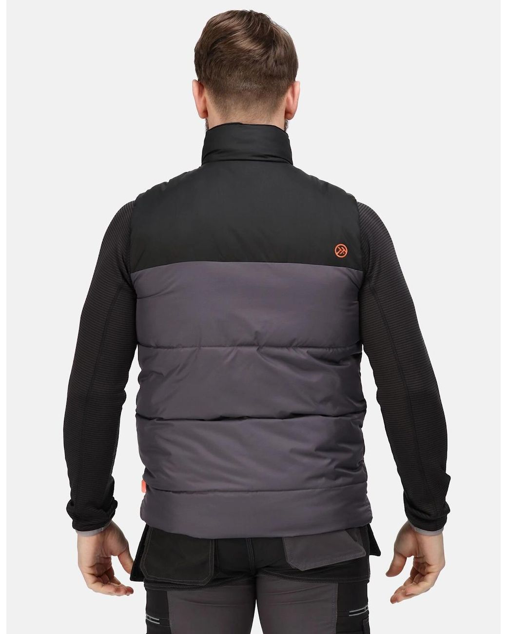Regatta Black Professional Insulated Body Warmer for men