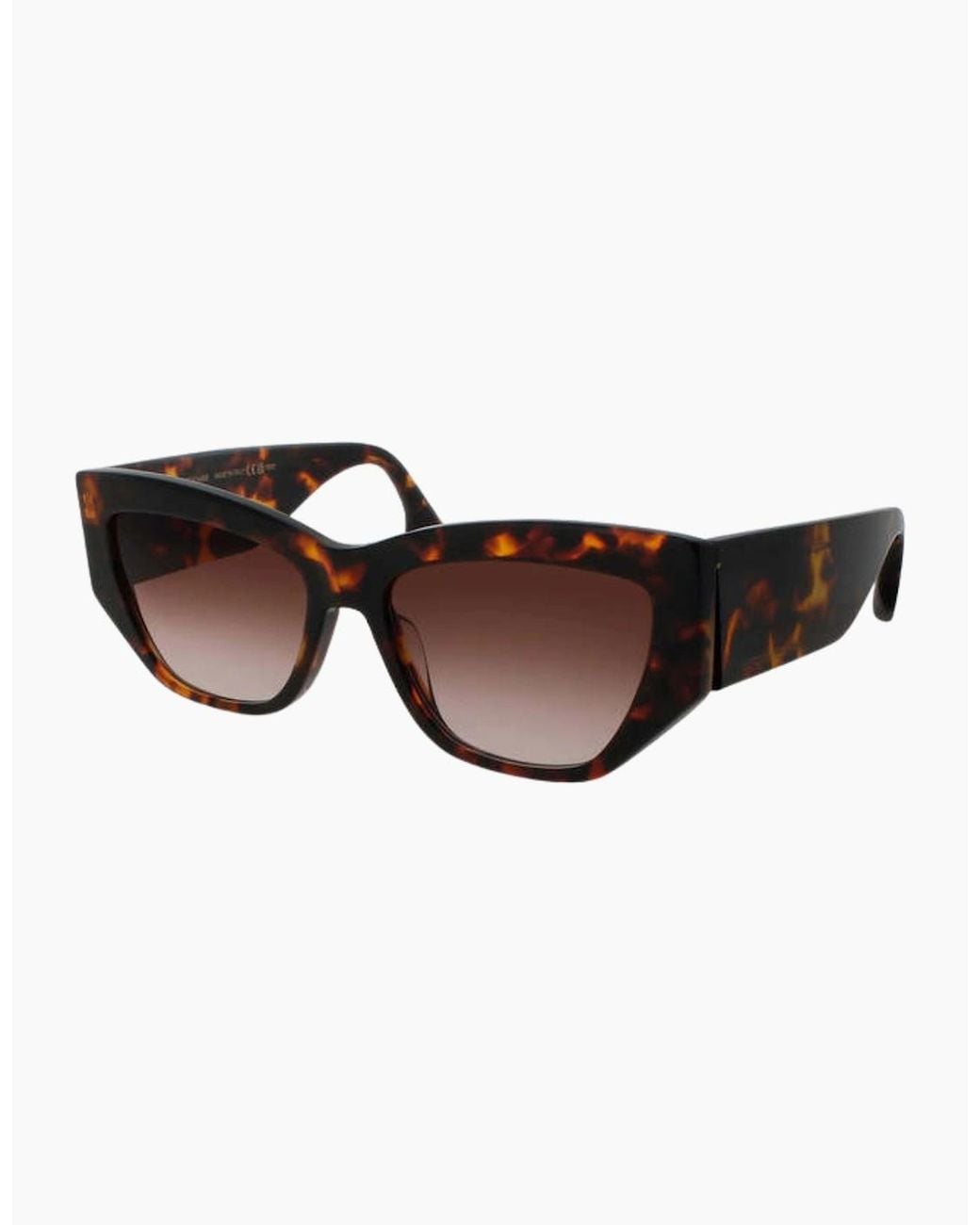 Victoria Beckham Brown Havana Sunglasses