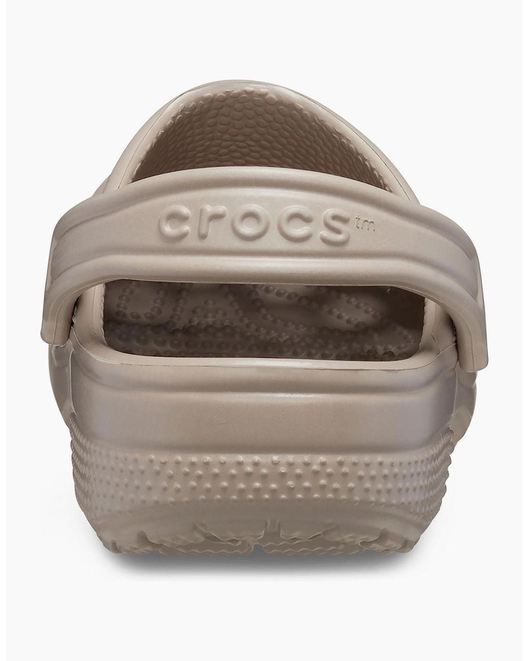 CROCSTM Brown Classic Clogs Taupe