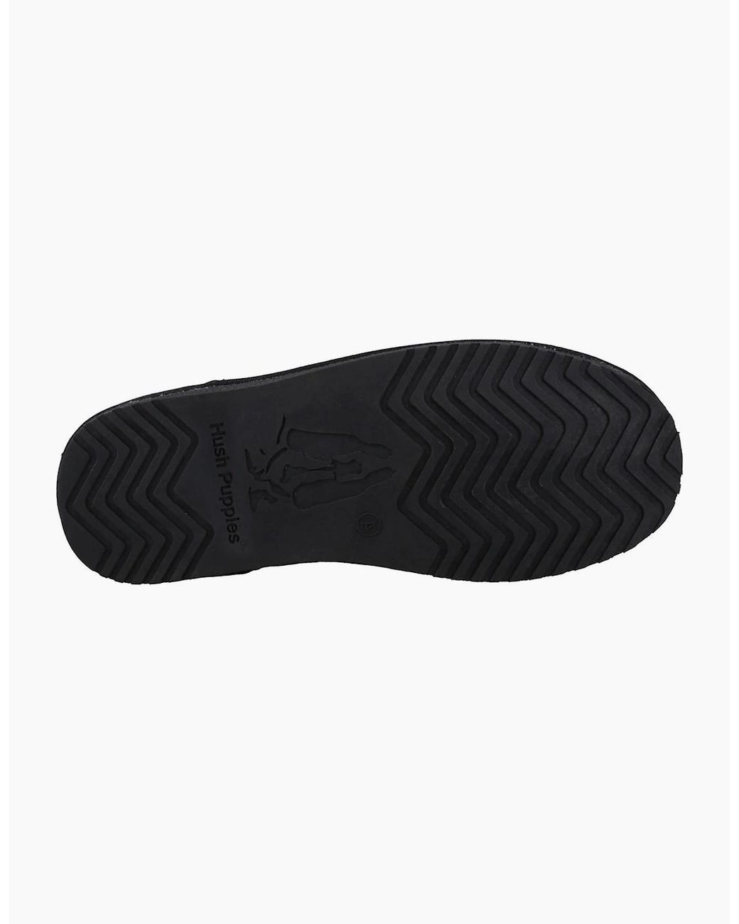 Hush Puppies Black Ashanti Suede Slippers