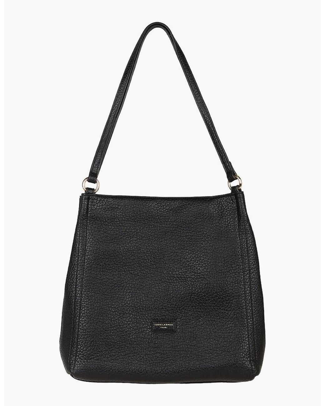 David Jones Black Nimes Ii Shoulder Bag