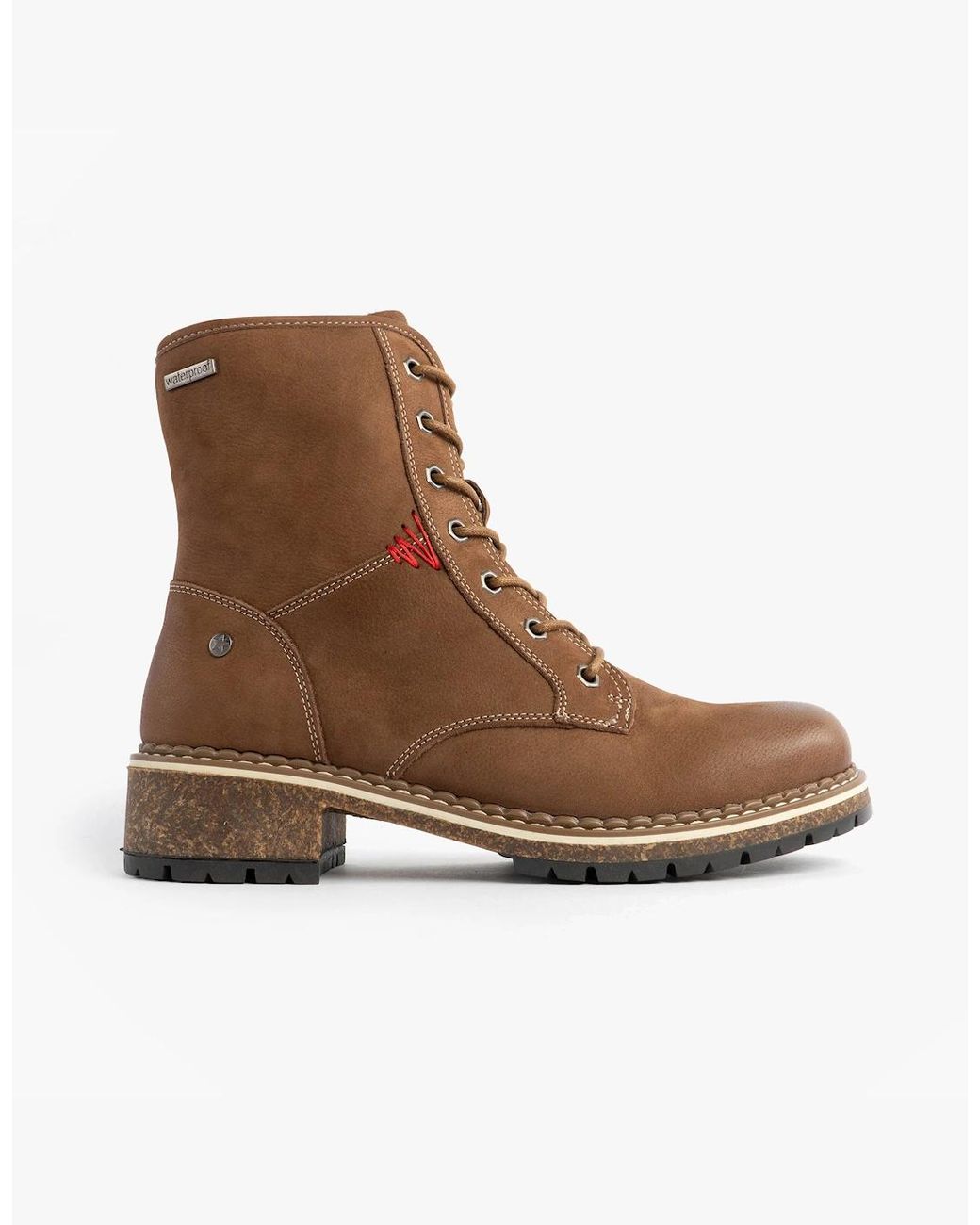 Josef Seibel Brown Waylynn 10 Lace Up Ankle Boots