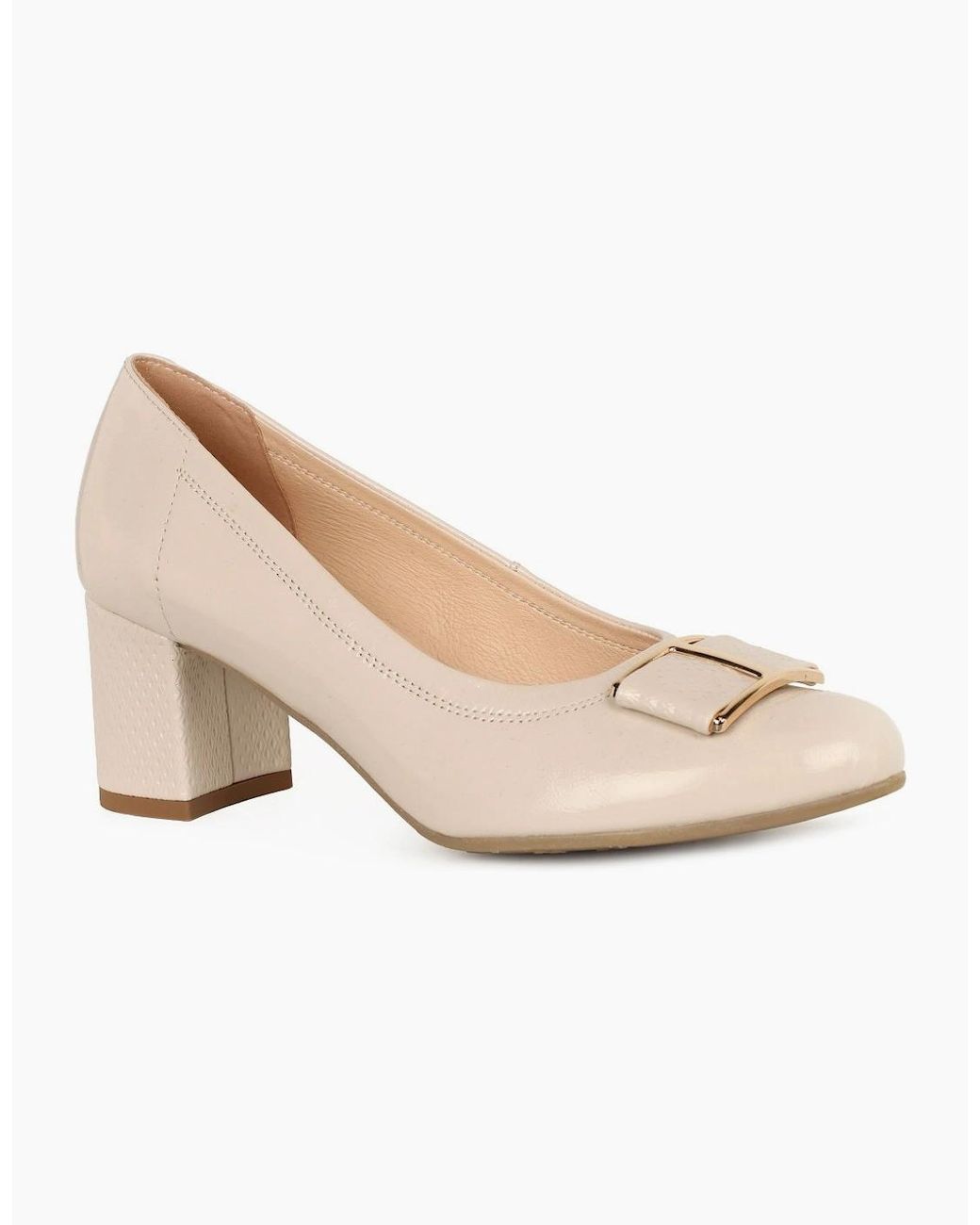 Bioeco Natural Daphne Court Shoes