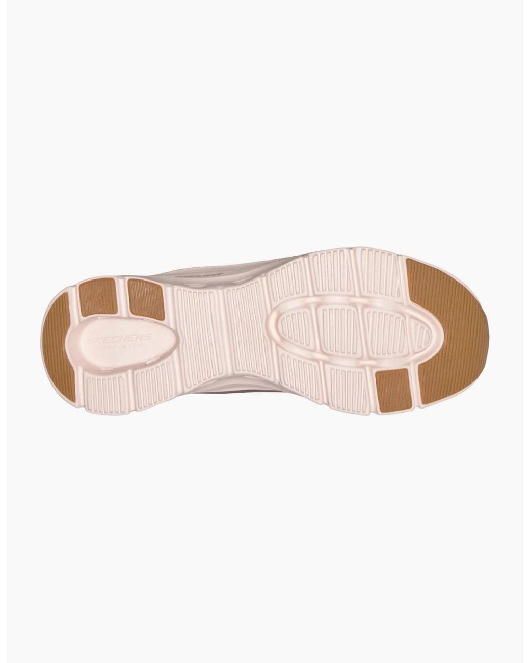 Skechers Brown Arch Fit Glide-Step Pro Golden Pace Trainers