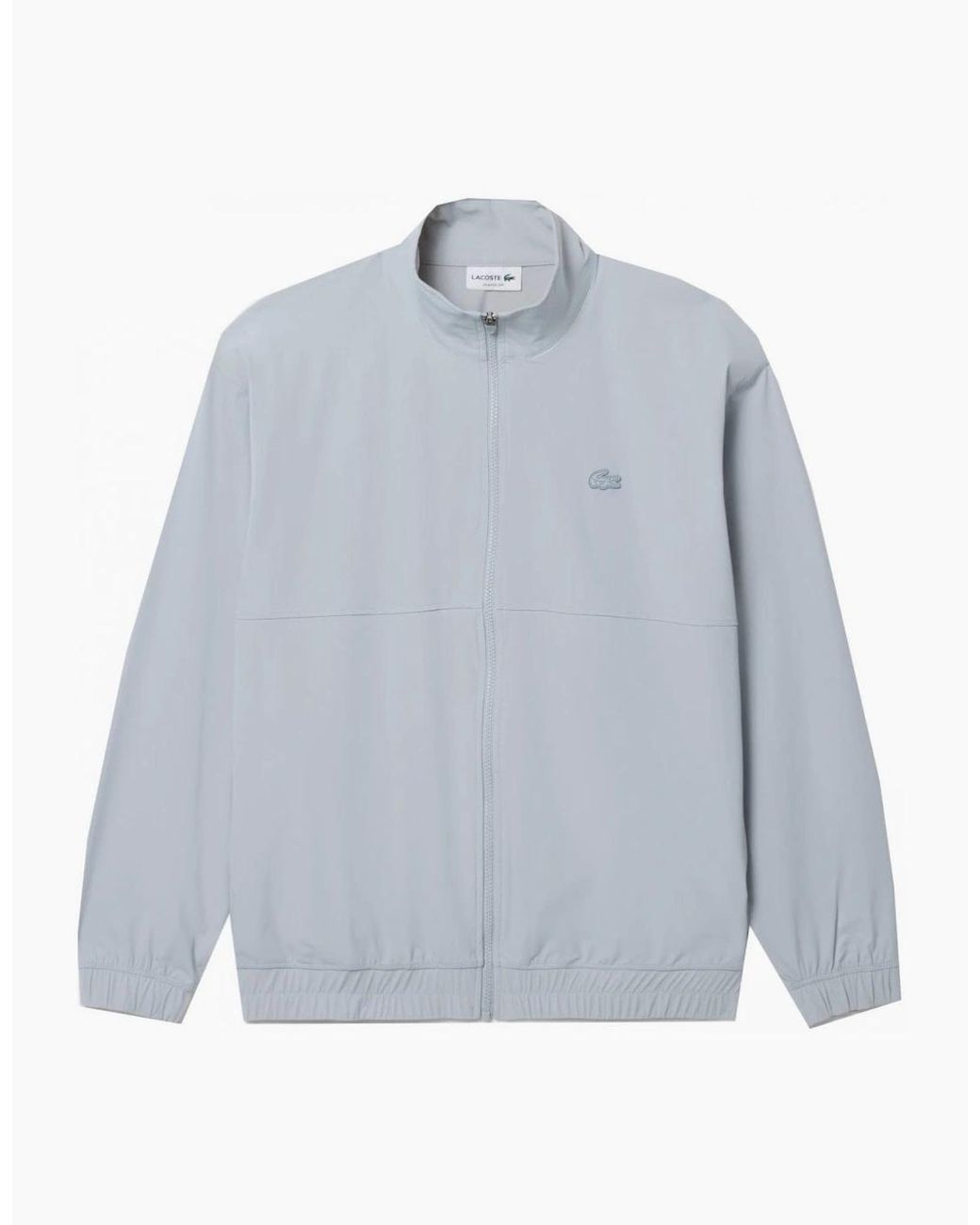 Lacoste Gray Stretch Zip Jacket for men