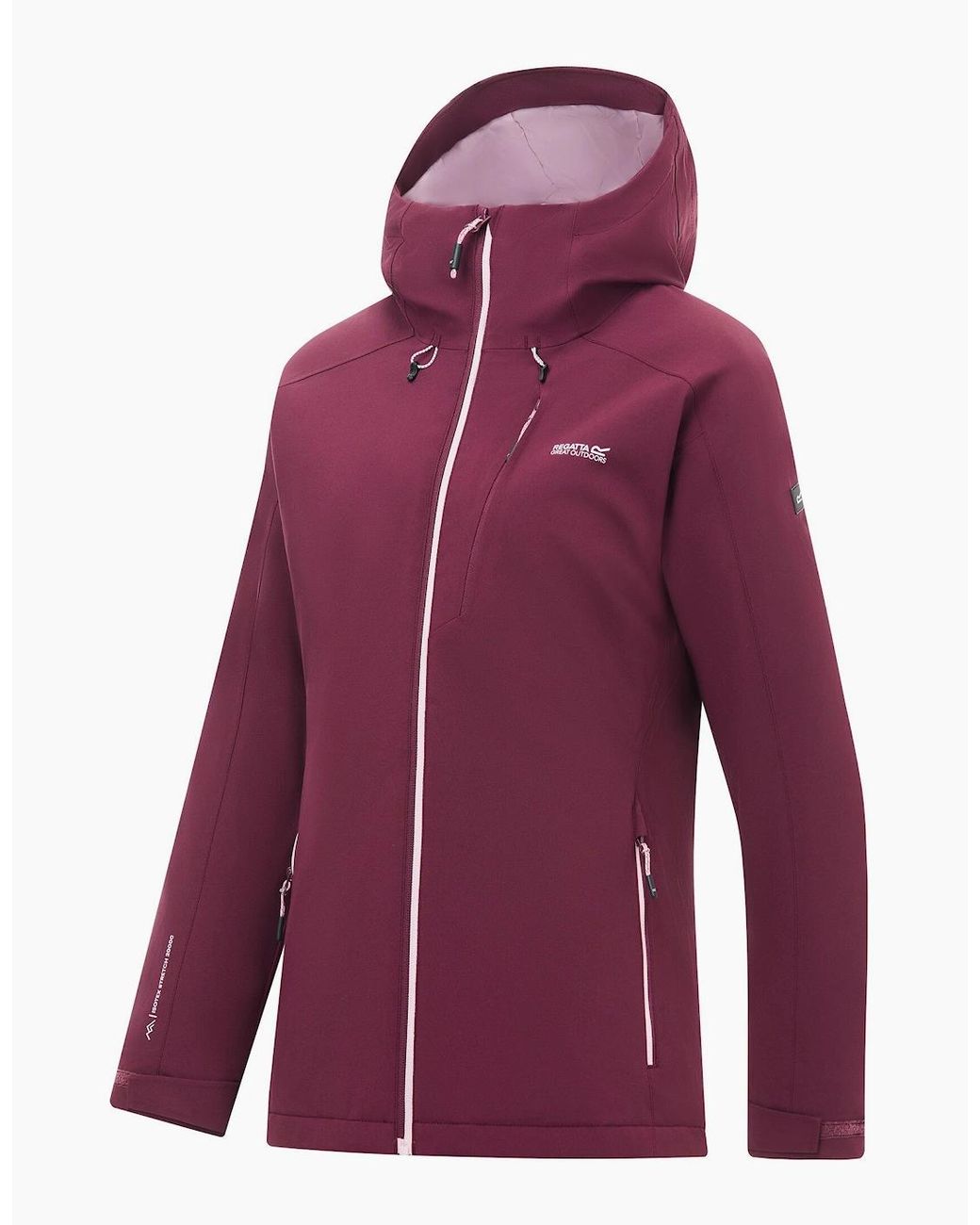 Regatta Purple Ladies Highton Stretch Padded Jacket