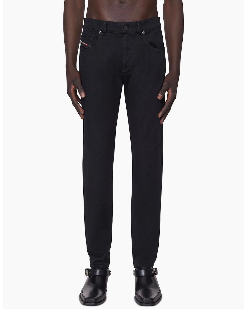 DIESEL Blue D-Strukt Slim Fit Jeans for men