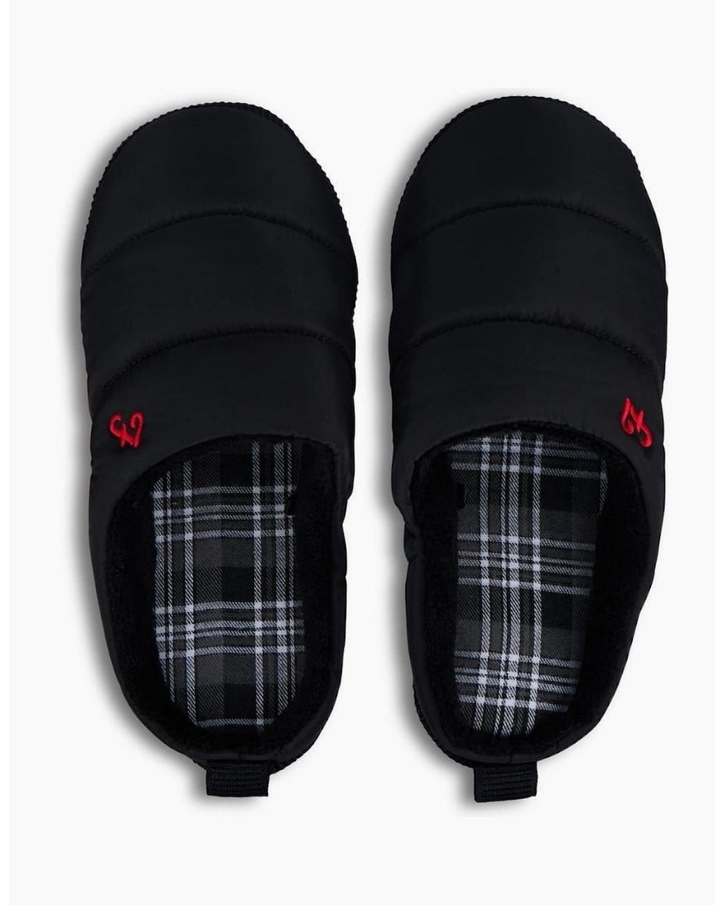 Farah Black Slippers Tommer for men