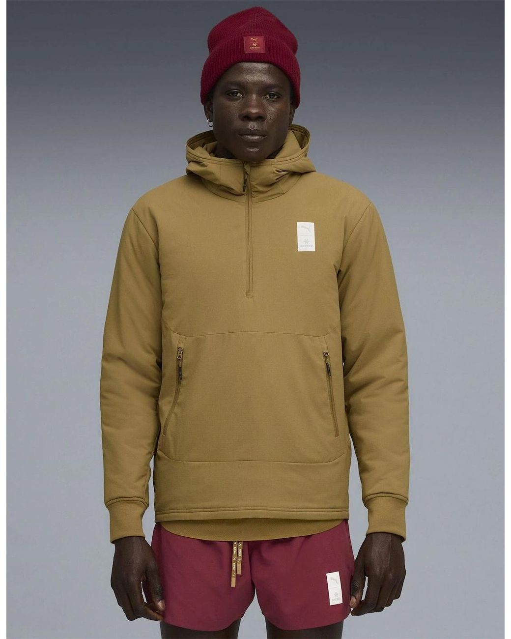 PUMA Green X Saysky Anorak Jacket Performance Running for men