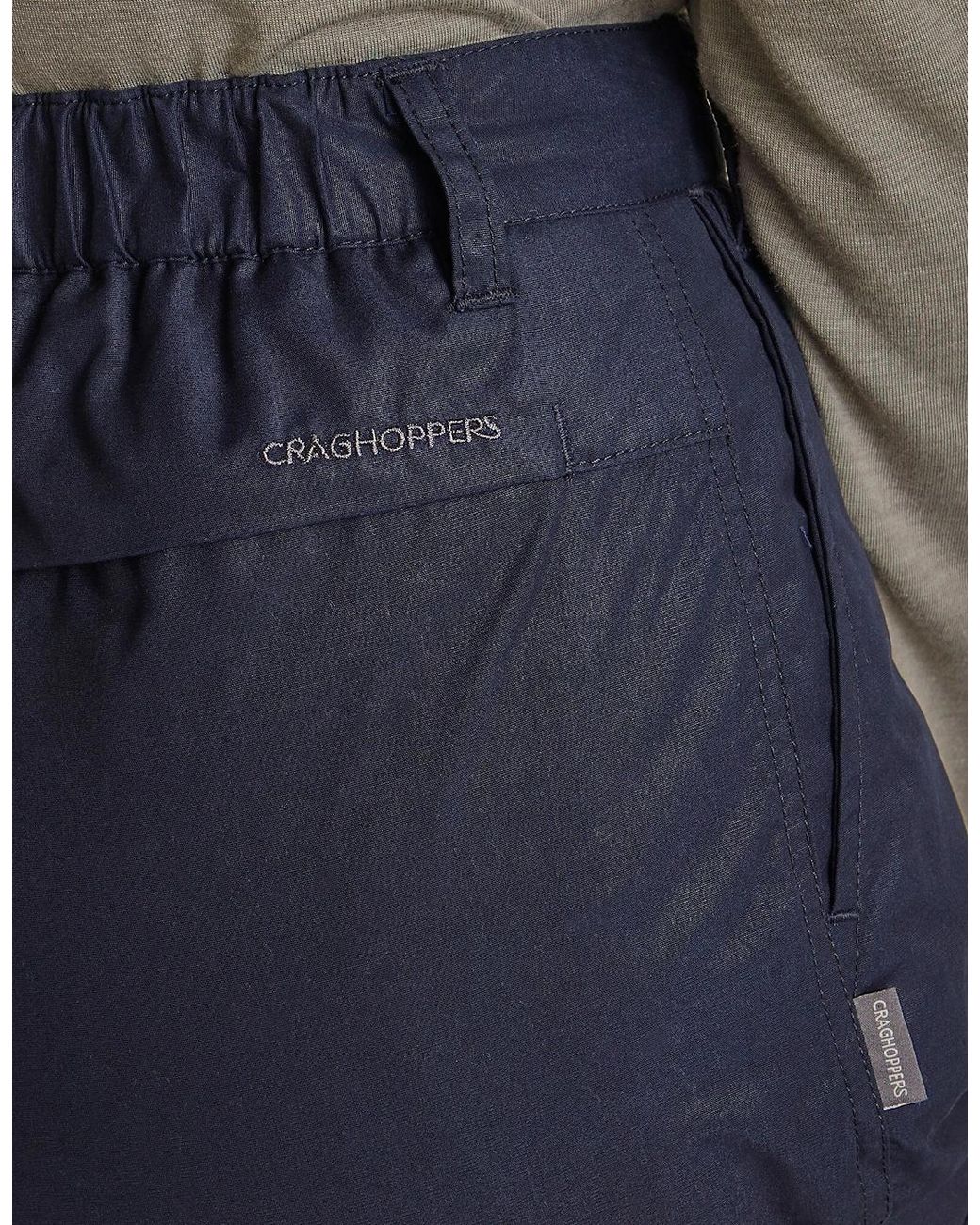Craghoppers Blue Ladies Expert Kiwi Convertible Trousers