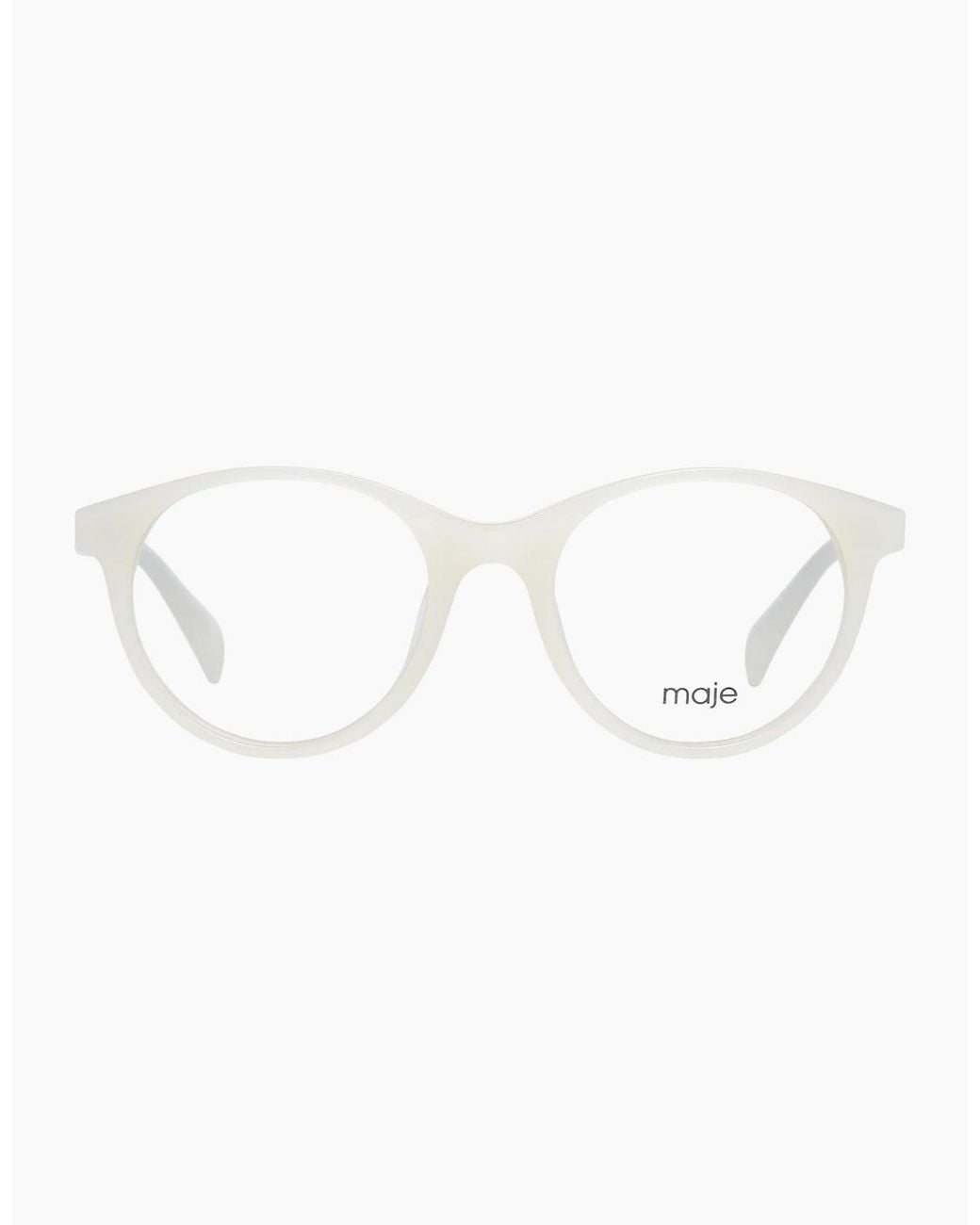 Maje White Optical Frame Mj1002 006 49