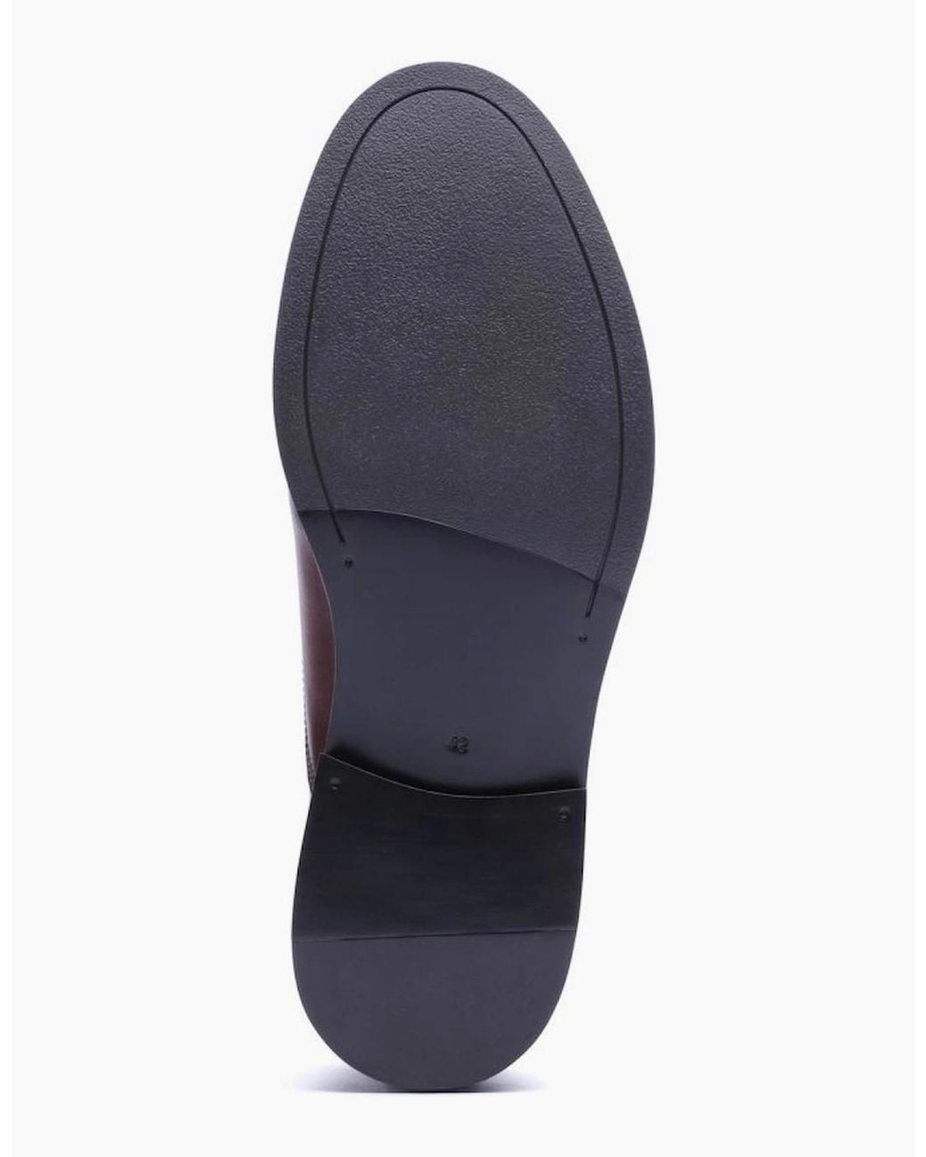 Base London Purple Roma Toe Cap Shoes for men