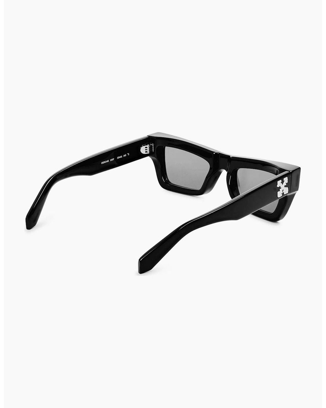 Off-White c/o Virgil Abloh Black Off Charleston Sungls for men