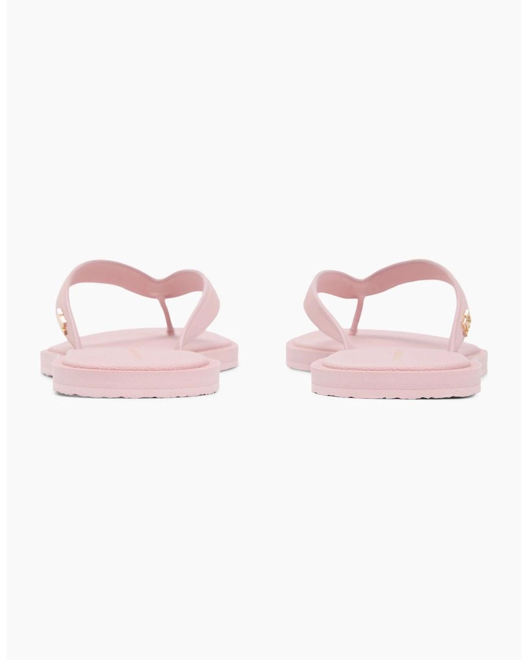 Tommy Hilfiger Pink Scandi Premium Toe-Post Sandals Foggy