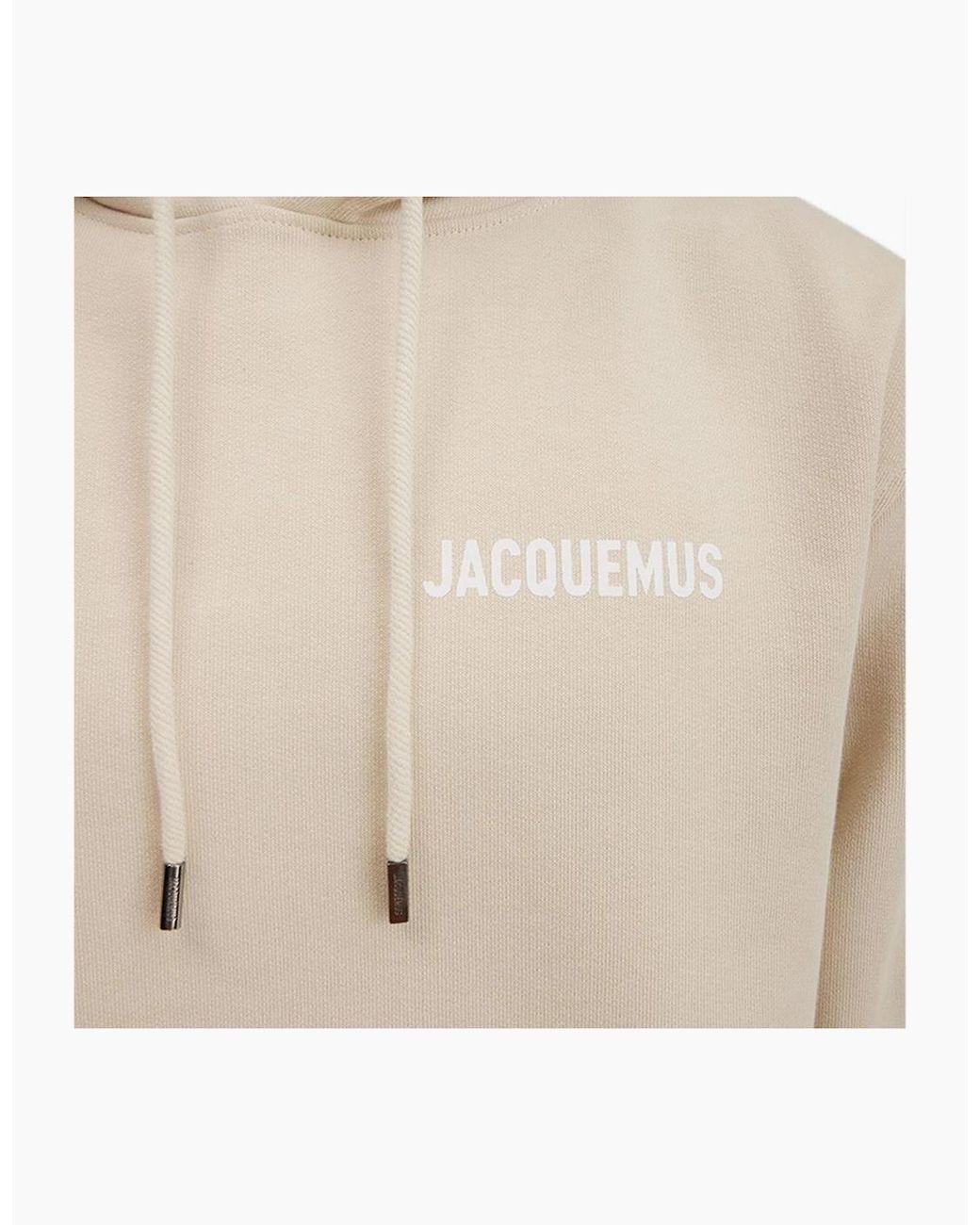 Jacquemus Natural Le Sweatshirt Hoodie for men