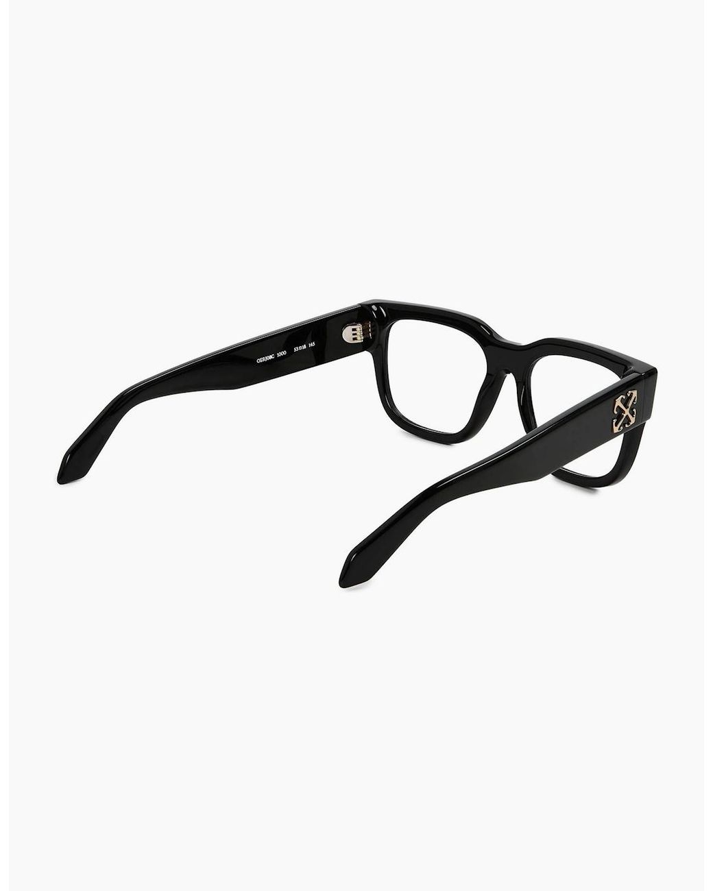 Off-White c/o Virgil Abloh Black Off Eyewear Style 8C for men