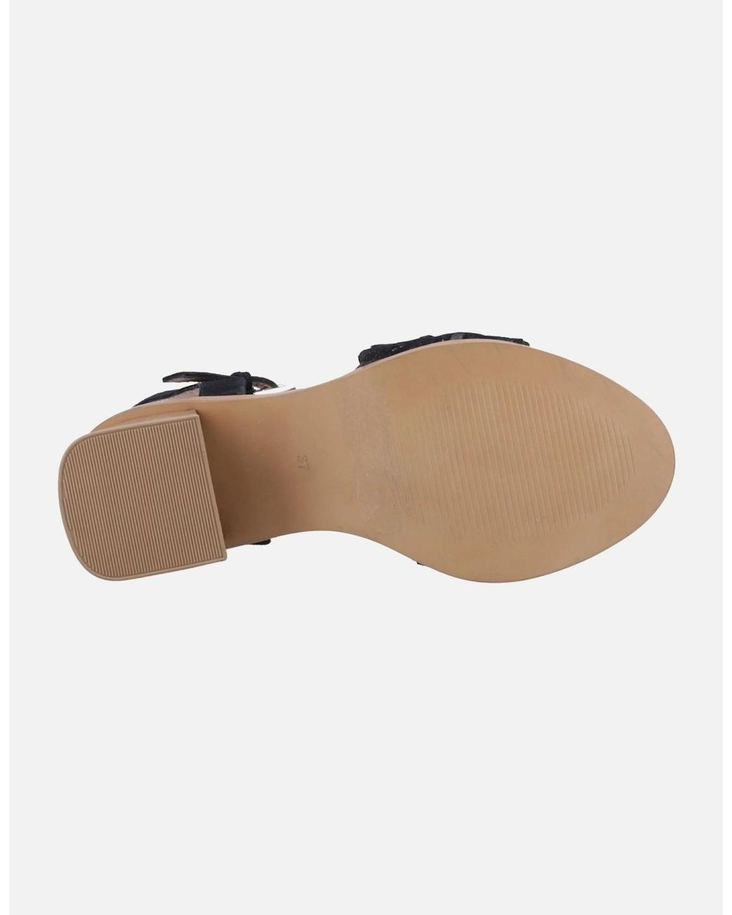 Hush Puppies Black Lacie Heeled Sandal