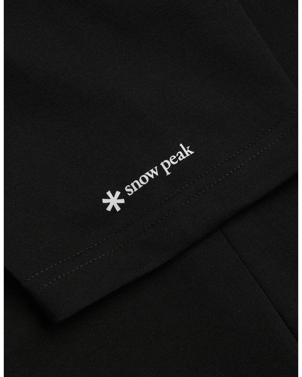 Snow Peak Gray Snow Peak Standard Pocket T-Shirt