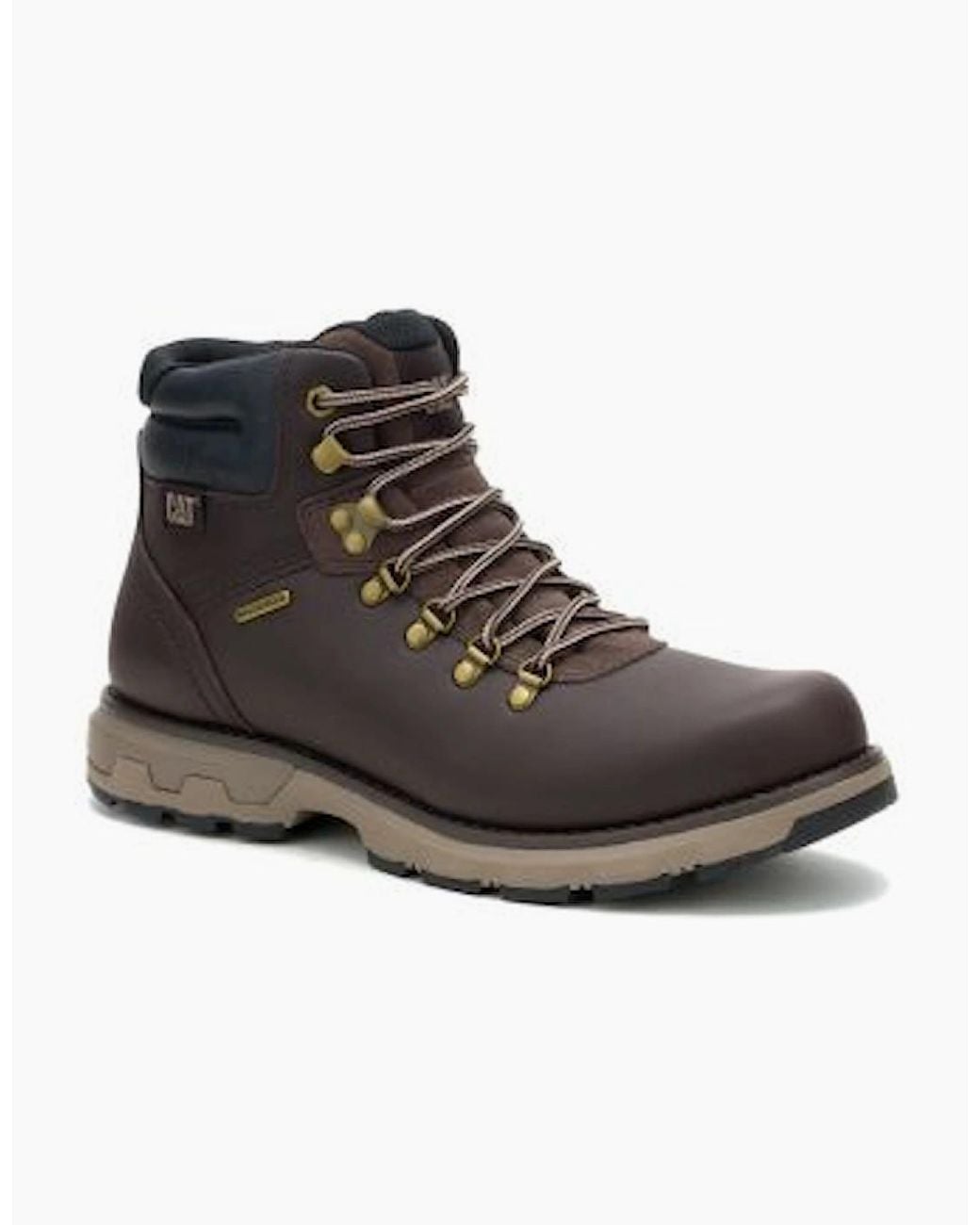 Caterpillar Black Pursue Hiker Waterproof P726852 Cofee Bean Boots for men