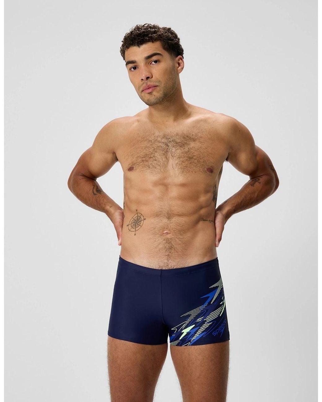 Speedo Blue Medley Logo Swim Shorts for men