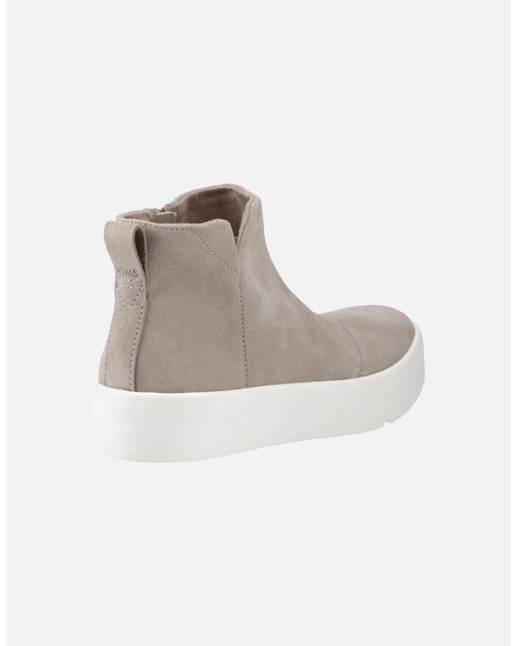 TOMS Gray Model Verona Mid Boot
