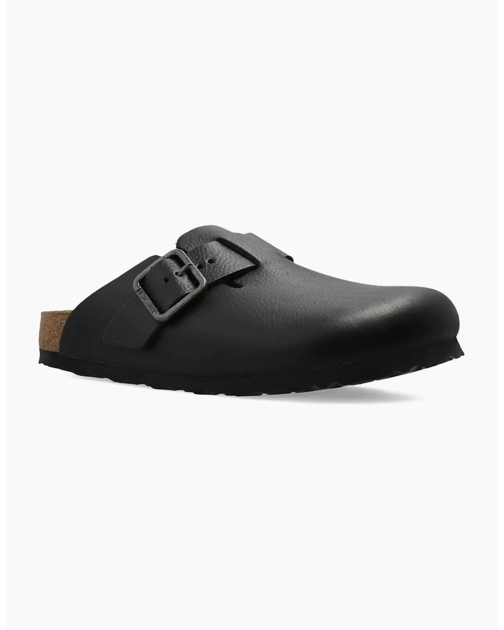 Birkenstock Boston Black Boston Wire Buckle Regular for men